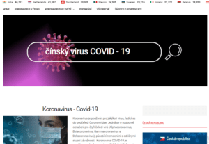 4521Kompletní web na prodej o koronaviru