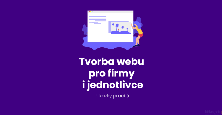 Tvorba moderního webu pro firmy i jednotlivce