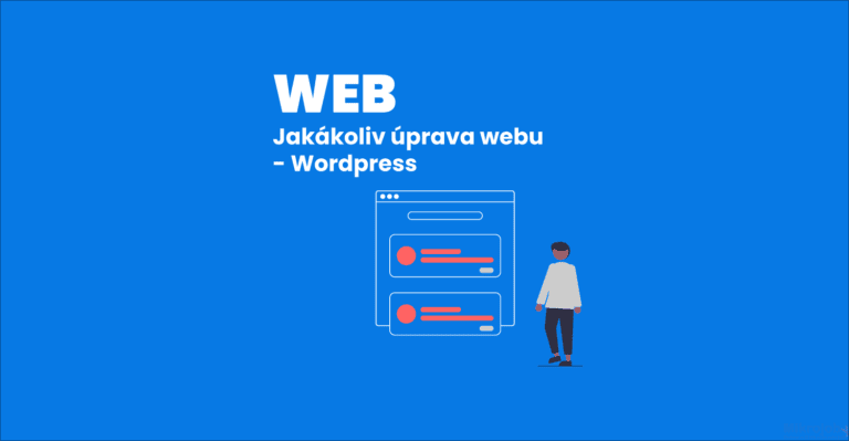 Jakákoliv úprava webu – WordPress