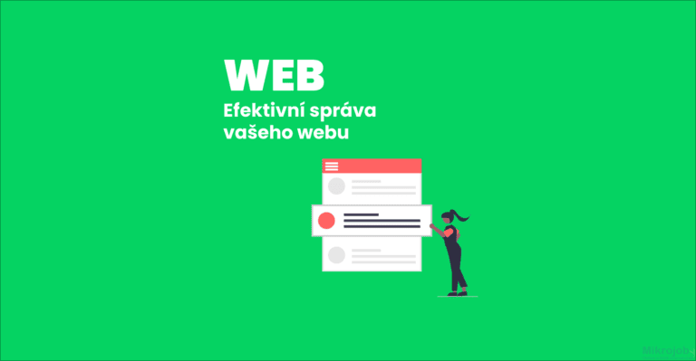 Efektivní správa vašeho webu