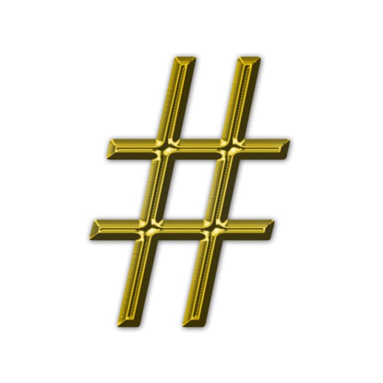 Hashtagy pro sociální sítě