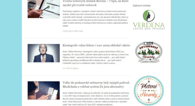 Umístění banneru do VIP Novin na měsíc