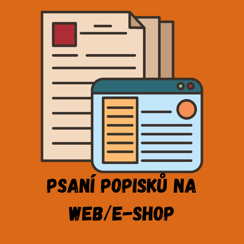 Tvorba popisů na web a e-shop