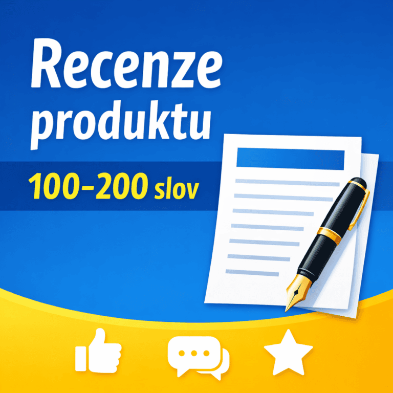 Podrobná recenze  produktů
