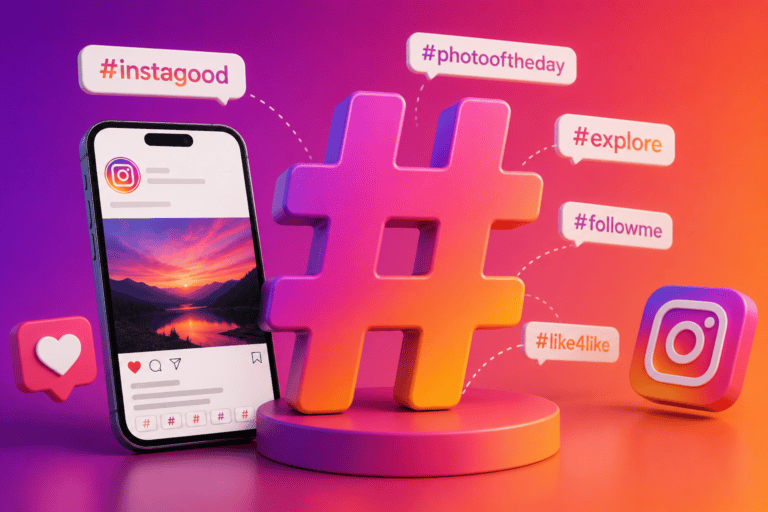 30 HASHTAGŮ pro váš IG, které fungují