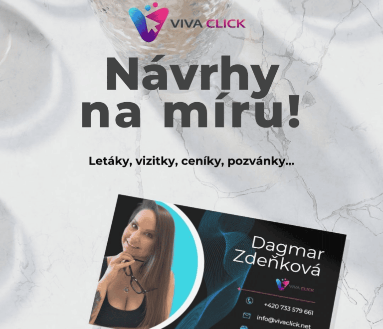 Návrhy na míru! Letáky, vizitky, ceníky, pozvánky…